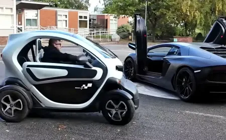 وحش المدن الصغير: ميكرو رينو تويزي بعزم دوران يضاعف جبروت لامبورغيني V12