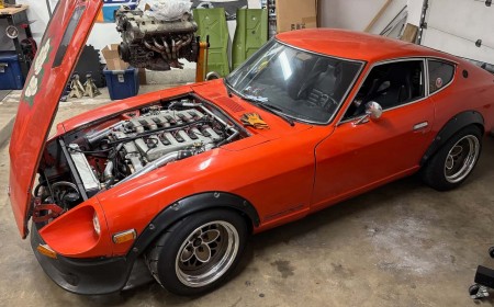 سمفونية داتسون 240Z بمحرك V12: عندما يلتقي سحر اليابان بهدير فيراري