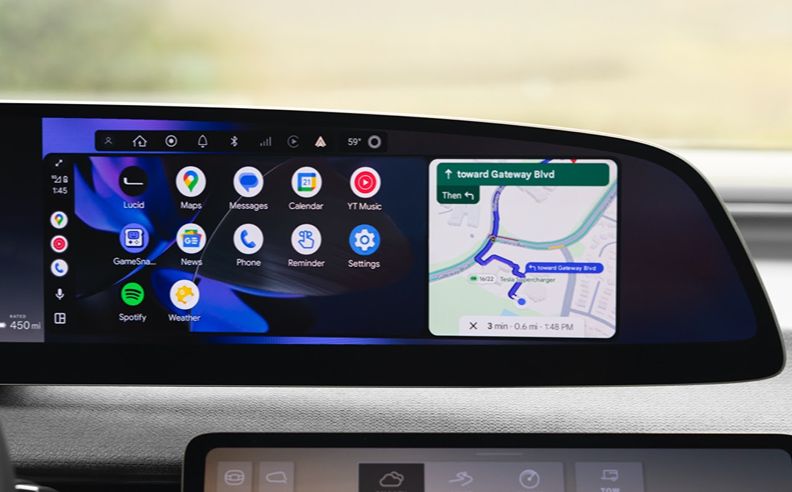 Lucid Gravity Introduces Apple CarPlay and Android Auto Integration