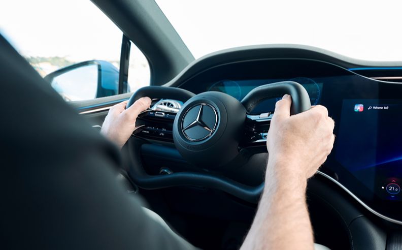 Pioneering spirit reloaded: Steer-by-wire becomes reality in the new EQS