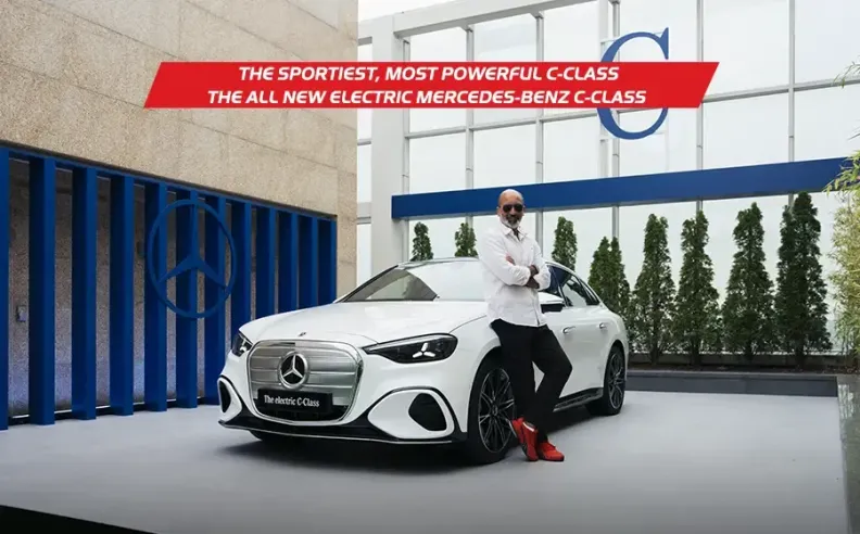 Video: The first all electric Mercedes C Class and the most powerful one yet from Seoul