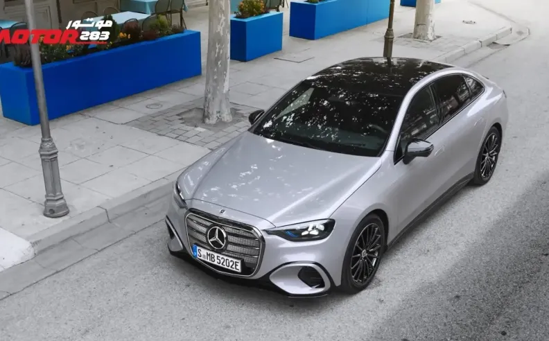 A long range electric C Class with a bold new face