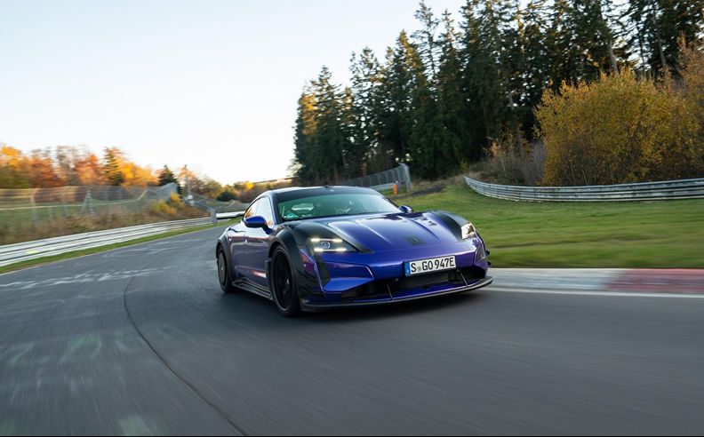 Porsche Taycan Turbo GT Gains Manthey Kit Performance Upgrade