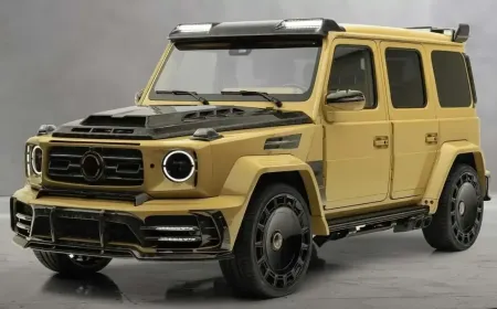 مرسيدس AMG G63 تحصل على إصدار صحراوي من مانسوري بقوة 900 حصان 
