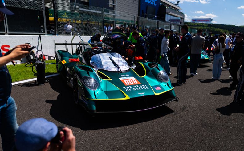 Aston Martin Valkyrie achieves best world championship finish with fourth place in the 6 Hours of Spa-Francorchamps