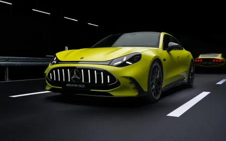 مرسيدس AMG GT 4Door كوبيه الكهربائية: إعادة تعريف الأداء الرياضي الخارق