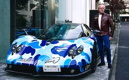 بايب وباجاني تتعاونان لتجمعان بين أسلوب الشارع في الملابس والسيارات الخارقة