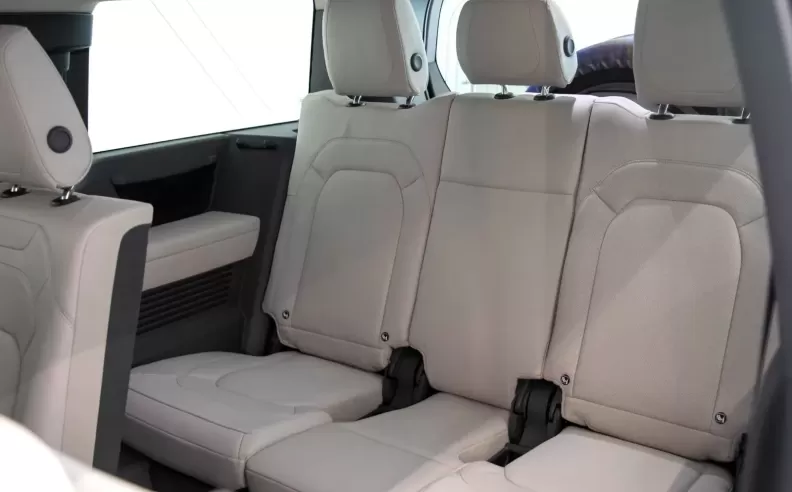 The Defender 130 interior