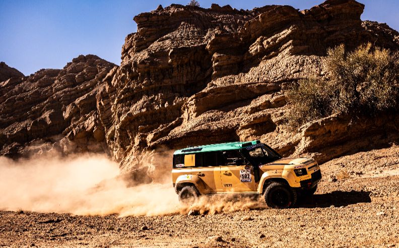 Defender Rally Impresses at Argentina Rally Raid
