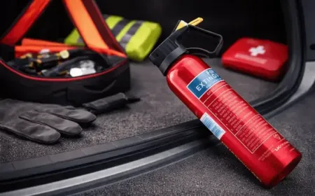 Fire Extinguisher Safety in Hot Cars Gulf Summer