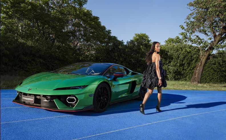 Lamborghini Temerario and Larissa Iapichino: Performance in Motion