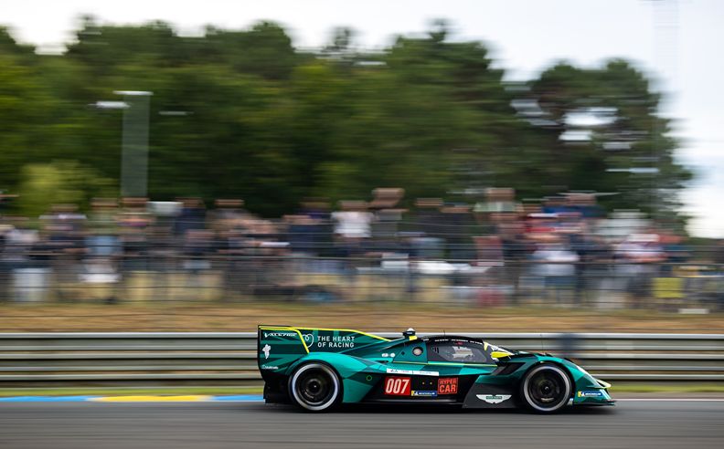 Aston Martin Vantage and the Heart of Racing Team claim LMGT3 podium in the 24 Hours of Le Mans