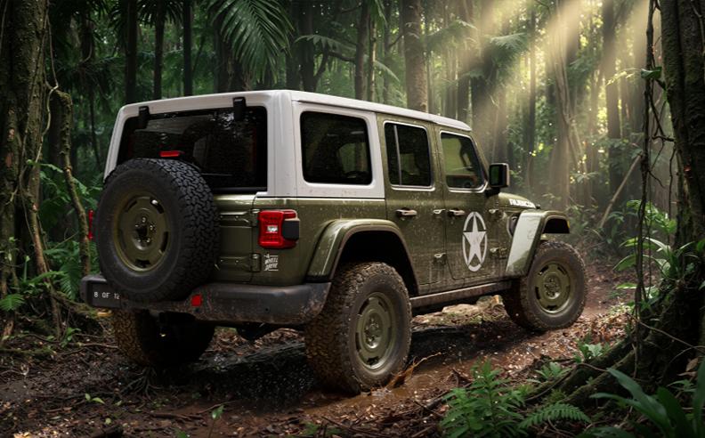 Jeep Wrangler Sarge Blends Heritage Design With Modern Capability
