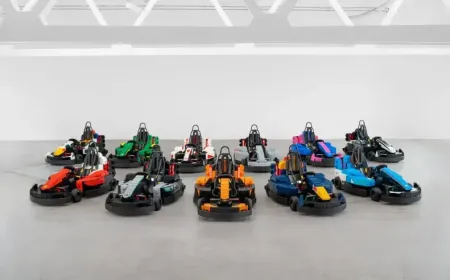 LEGO F1 Driver Parade Returns Smaller and Faster at Silverstone