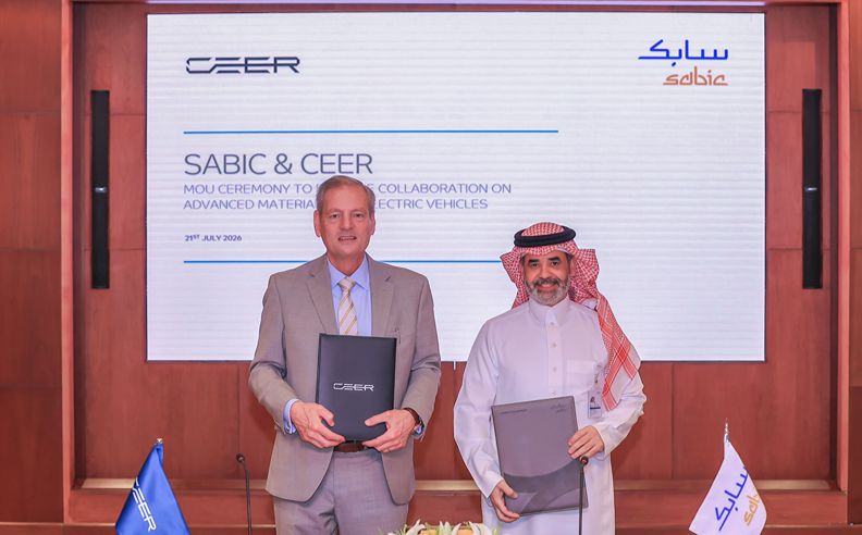 SABIC signs MoU with CEER to explore collaboration on electric vehicle industry in the Kingdom
