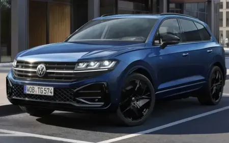 Volkswagen Touareg Survives a Ballistic Missile Blast