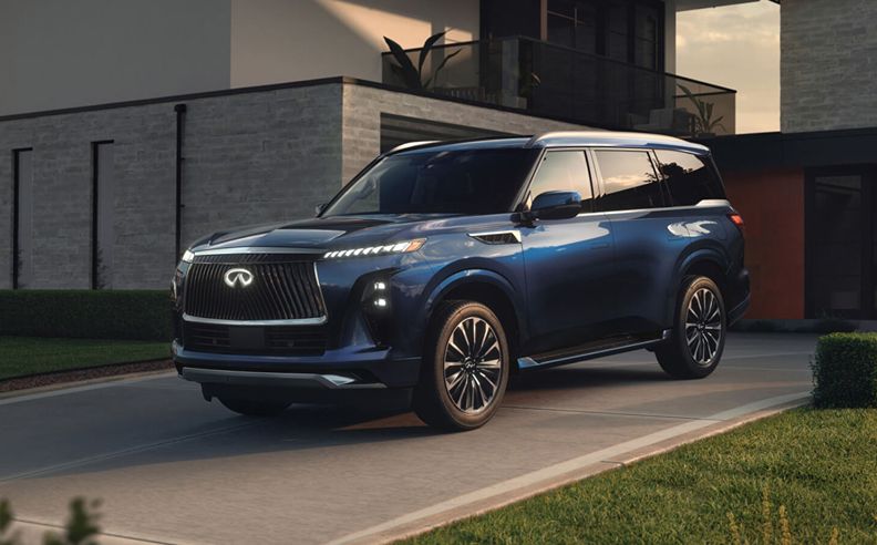 راحة إنفينيتي QX80 تجعل الرحلات البرية أكثر سهولة
