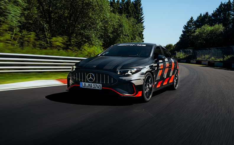 Best in Class on the Nürburgring-Nordschleife: Mercedes-AMG CLA 45 sets new record