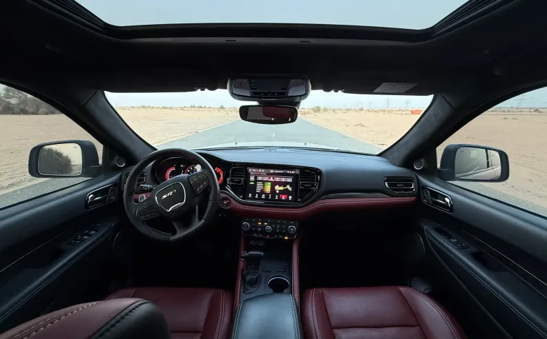 Muscle Car Energy Inside a Three Row SUV