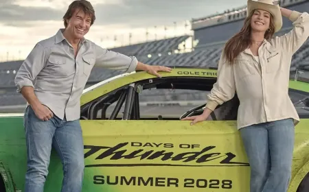 أسطورة الناسكار تعود: توم كروز يكشف عن الجزء الثاني من فيلم Days of Thunder