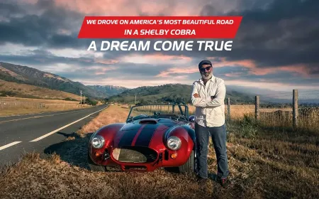 Video: Shelby Cobra in Monterey Is a Dream Drive Back to the 1960s