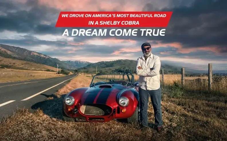 Video: Shelby Cobra in Monterey Is a Dream Drive Back to the 1960s