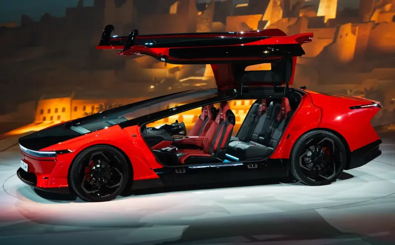 Three Motors Deliver Supercar Performance