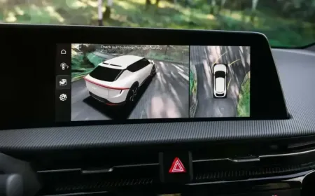 How 360 Degree Car Cameras Create a View From Above