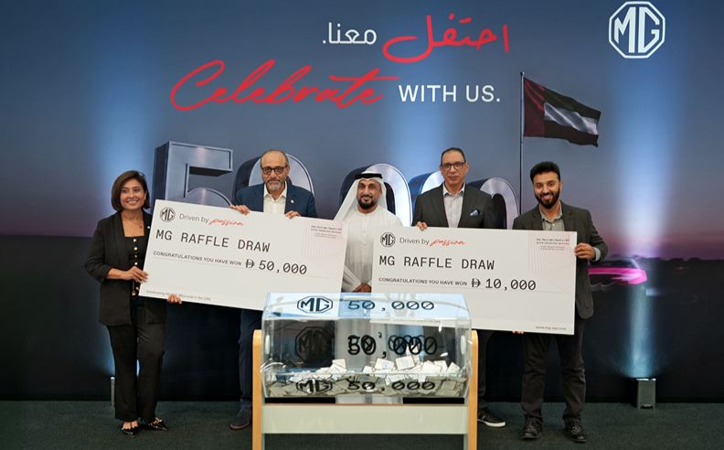MG Surpasses 50,000 Vehicles Sold Across the UAE
