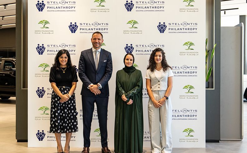 Stellantis Middle East partners with SEDRA Foundation to deliver life-long learning pathways for Youth of Determination in the UAE