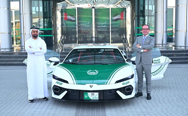 Dubai Police Adds Lamborghini Temerario to Its Luxury Patrol Fleet
