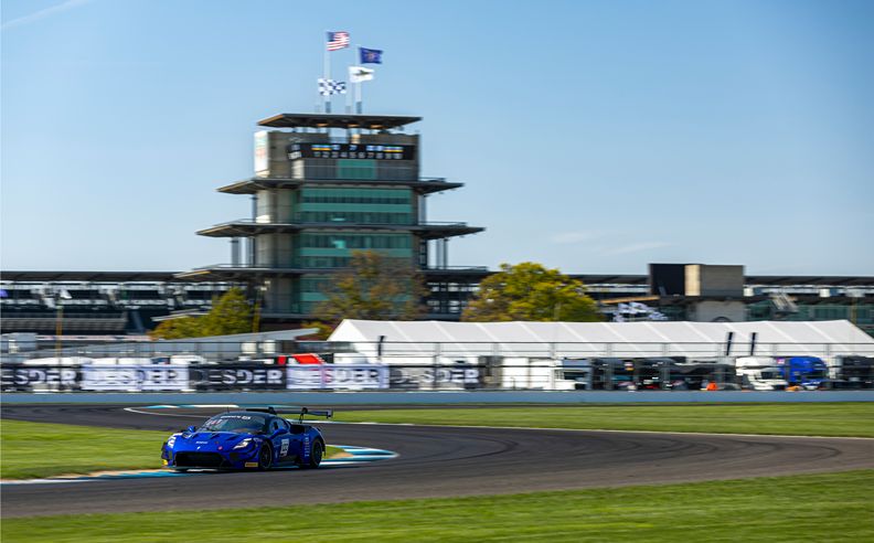 Maserati GT2 Claims Double Victory   in GT America Racing Debut at Indianapolis Motor Speedway