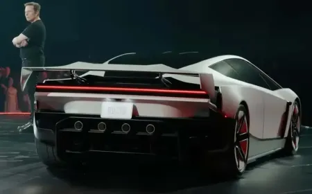 Tesla Roadster Finally Revealed With SpaceX Thrusters and Insane Acceleration
