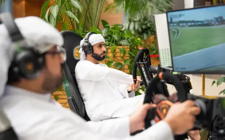 لامبورغيني أبوظبي ودبي تفتح آفاقاً جديدة بعدما أصبحت أول وكيل في العالم ينضم إلى برنامج The Real Race eSports Programme للسباقات الإلكترونية