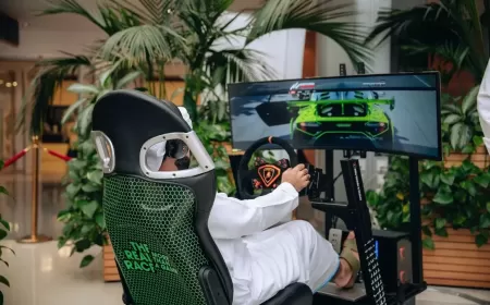 Lamborghini Abu Dhabi & Dubai Breaks New Ground as the First Dealer to Join The Real Race eSports Programme Globally