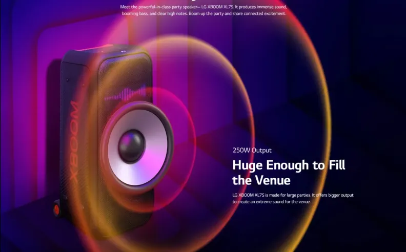 XBOOM XL7S سيأخذ احتفالاتك لمستوى آخر