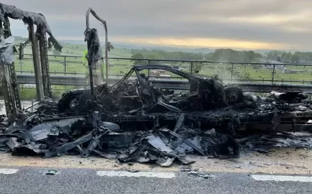 Mercedes-AMG One Burns To A Crisp In Enclosed Trailer, Cause Unknown