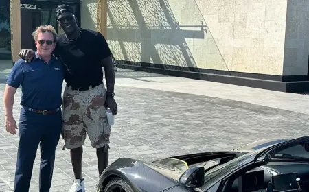 مايكل جوردان يستقبل سيارته الخارقة الجديدة هينيسي فينوم F5 رودستر