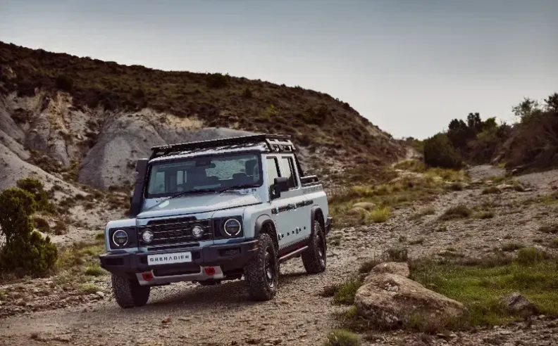 بيك اب Grenadier Quartermaster الجديدة كليًا من إينيوس