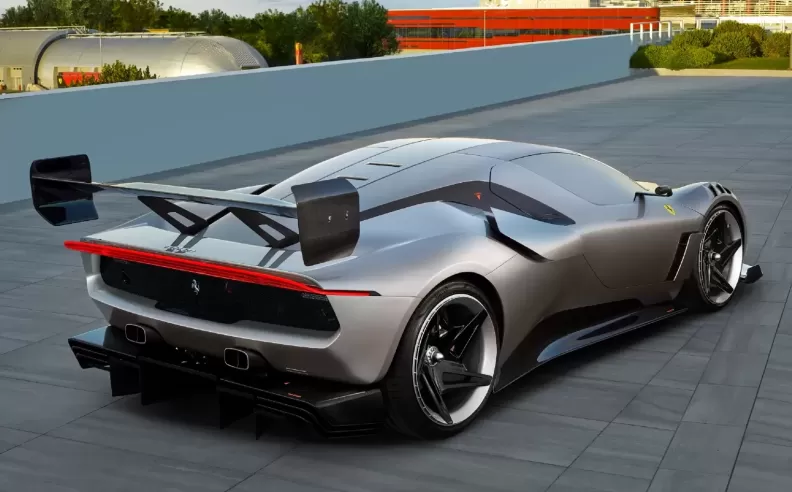 The Ferrari KC23 design features