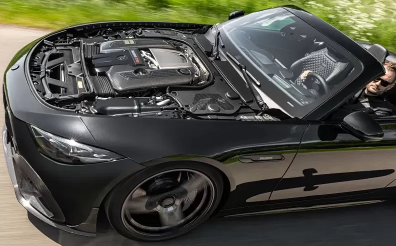 The Brabus 750 Bodo Buschmann Edition powertrain