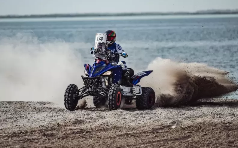 The battle for glory on both four wheels and two wheels stages.