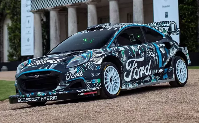 Rimac Nevera and Ford Puma WRC