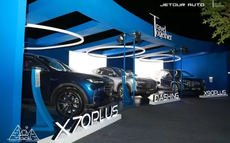 JETOUR merges history with advanced technologies, showcases premium range of SUVs at Great Pyramid of Giza