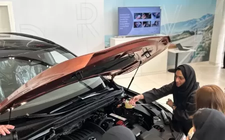 Al-Futtaim Lexus Marks Emirati Women’s Day With An All-Women Workshop Hosted By The UAE’s First Female Mechanic Huda Al Matroushi
