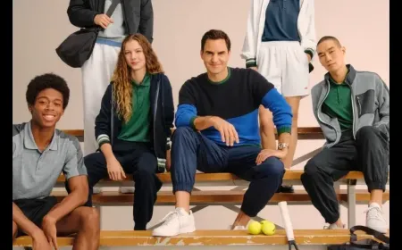 أسطورة التنس روجر فيدرر ومصمم الأزياء البارز جوناثان أندرسون يقدمان تشكيلة ملابس يومية جديدة