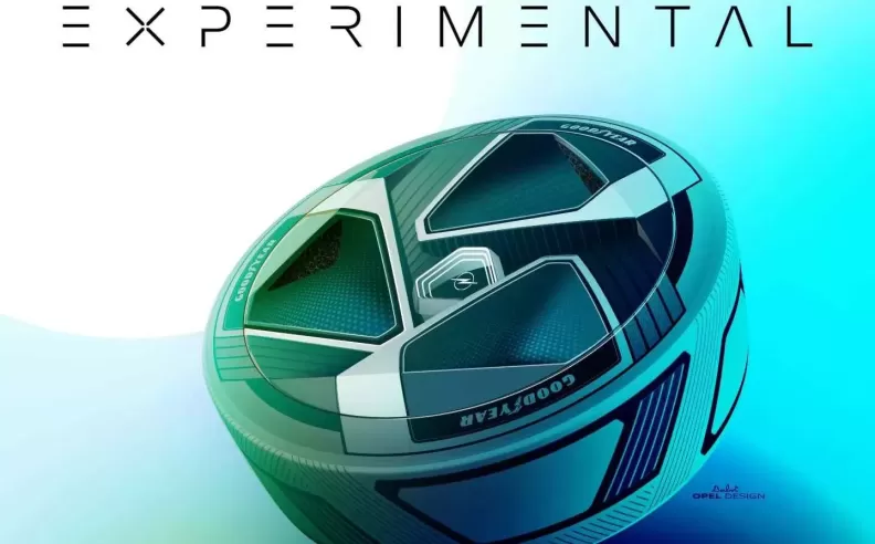 The tire's unique features