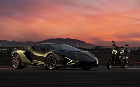 Lamborghini and Ducati Join Forces for Road Safety with an Innovative Motorbike-to-Car Communication System