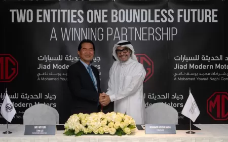 MG MOTOR ANNOUNCES JIAD MODERN MOTORS – A MOHAMED YOUSUF NAGHI COMPANY AS ITS DISTRIBUTOR PARTNER IN SAUDI ARABIA