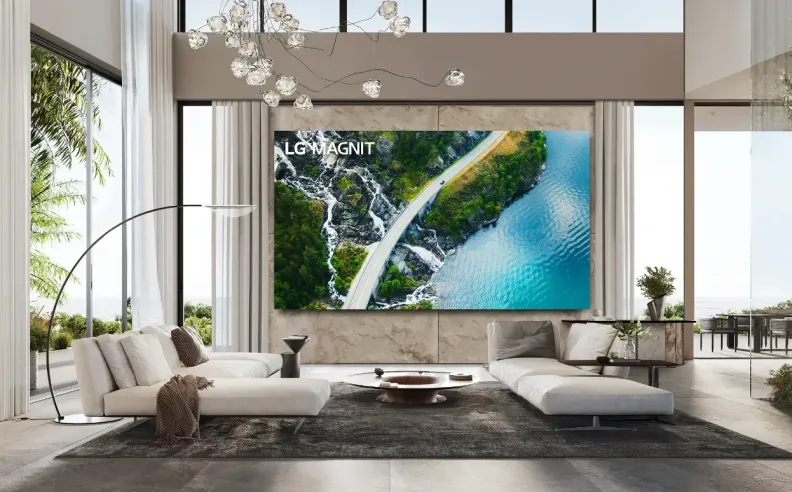 شاشة الMicro LED الجديدة من إل جي